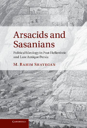 Arsacids and Sasanians: Political Ideology in Post-Hellenistic and Late Antique Persia book cover