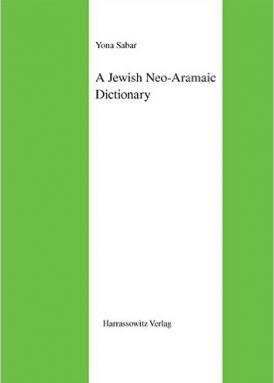 A Jewish Neo-Aramaic Dictionary book cover