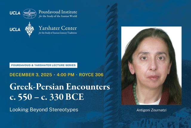 Antigoni Zournatzi: Greek-Persian Encounters c. 550–c. 330 BCE